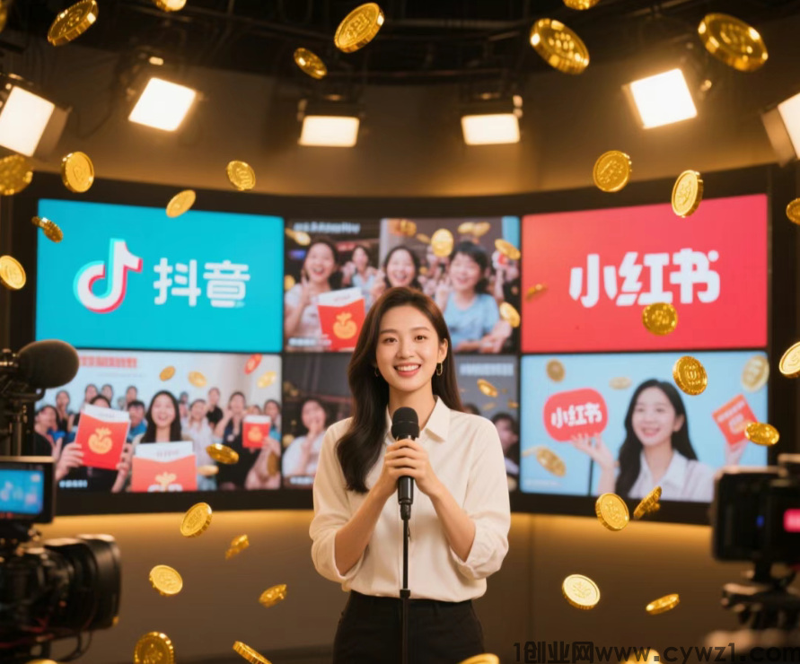 搞副业做抖音直播有黑科技云端商城，就算失业了也不怕！