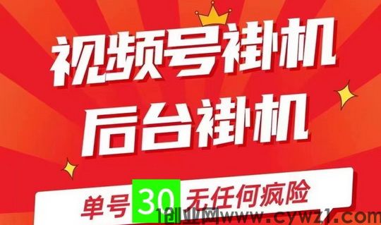 0撸长久靠谱稳定副业、视频号全自动操作、一抖米平台