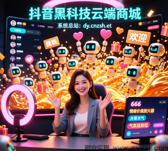 普通人借抖音黑科技一天赚四位数详细攻略，抖快黑科技挂铁上人气涨粉点赞云端商城自助下单