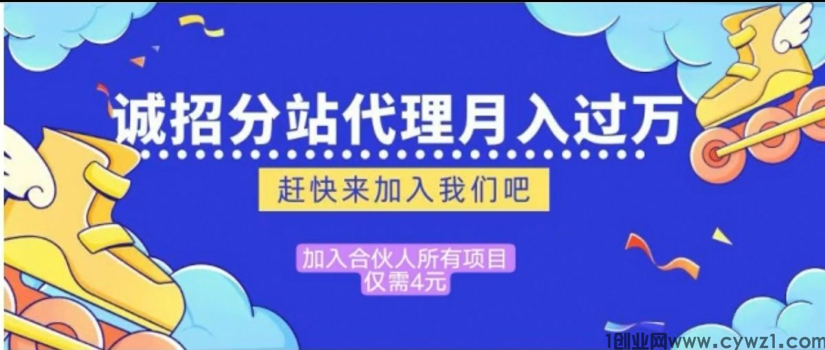 2024年平台项目8000+，每日更新5-10全网火热风口项目 诚招创业合伙人