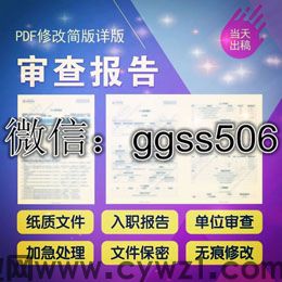 个人征信 pdf 电子版无痕修改文件水印图片透明度方法流程