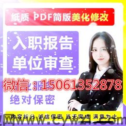 征信报告pdf修改美化优化的内部排版细节